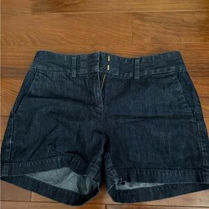 LOFT Dark Blue Denim Shorts